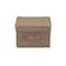 Household Essentials Fabric Storage Bin with Lid, 2ct.